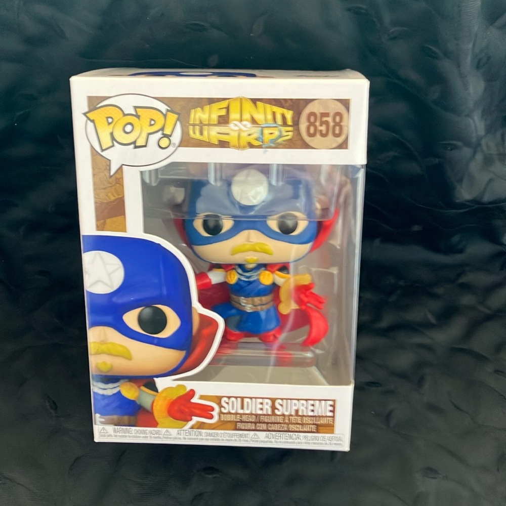 Unopened Infinity Warps Soldier Supreme Funko Pop! Vinyl Figure Marvel